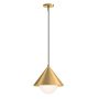 Elstead Lighting Remyck ALM-REMYCK-P-GD Hanglamp 1x60W/E27 IP20