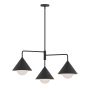 Elstead Lighting Remyck ALM-REMYCK3-BK Kroonluchter 3x60W/E27 IP20