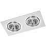 Lumifall ALCAZAR LMF.AZ142SC Inbouwspot 2x50W/G53/AR111