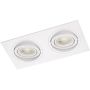 Lumifall ALCAZAR LMF.AZ142WW Inbouwspot 2x50W/G53/AR111