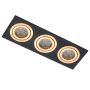 Lumifall ALCAZAR LMF.AZ543BG Inbouwspot 3x50W/MR16 IP20