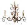 Elstead Lighting AMARILLI AML3-BRONZE Kroonluchter 3x60W/E14