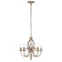 Elstead Lighting ARTISAN ART5-AGD-BRASS Kroonluchter 5x60W/E14