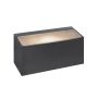 Norlys ASKER BIG 5104GR Wandlamp 1x4W/LED 4000K 681LM IP65
