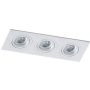 AZzardo CARO AZ2439 Inbouwspot 3x50W/GU10 IP20