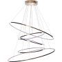 AZzardo WHEEL XXL AZ3138 Hanglamp 5x190W/LED 3000K 11400LM IP20