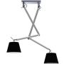 AZzardo ZYTA AZ2301 Plafondlamp 2x60W/E27 IP20