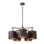 Elstead Lighting BALANCE BALANCE5-BRPB Kroonluchter 5x60W/E27