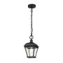 Elstead Lighting Bayview BAYVIEW-8M-BK Hanglamp 1x60W/E27 IP44