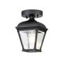 Elstead Lighting Bayview BAYVIEW-PORCH-BK Plafondlamp 1x60W/E27 IP44