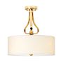 Elstead Lighting FALMOUTH BATH-FALMOUTH-SF-FG Plafondlamp 3x3,5W/G9 320LM IP44