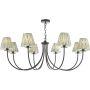 Dar Lighting Becca BEC0822-IKA2624 Kroonluchter 8x40w/E14