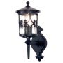 Elstead Lighting HEREFORD BL10-BLACK Wandlamp 1x60W/E27 IP23