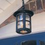 Elstead Lighting HEREFORD BL21B-BLACK Hanglamp 1x60W/E27 IP43