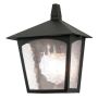 Elstead Lighting YORK BL15-BLACK Wandlamp 1x60W/E27 IP23