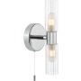 Dar Lighting Bolton BOL0950 Wandlamp 2x5w/g9 ip44