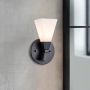Elstead Lighting Bowtie BOWTIE-1-MB Wandlamp 1x3 W/G9 3000 K 300 lm ip44