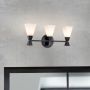 Elstead Lighting Bowtie BOWTIE-3-MB Wandlamp 3x3 W/G9 3000 K 900 lm ip44