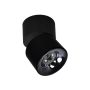 Light Prestige Brema LP-2626/1RM BK movable Opbouwspot 1x10W/LED 3000K|4000K|6000K 873lm IP20