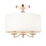 Cosmolight ABU DHABI C03480AU-WH Plafondlamp 3x40w/E14 IP20