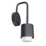 Italux SORANO C49/BK-9 Wandlamp 1x6W/LED 800LM IP44