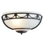 Elstead Lighting CARISBROOKE CB-WU-BLACK Wandlamp 1x60W/E27