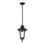 Elstead Lighting Chicago CC8-S-BK Hanglamp 1x60W/E27 IP44
