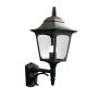 Elstead Lighting CHAPEL CP1-BLACK Wandlamp 1x60W/E27 IP44