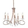 Elstead Lighting CHRISTINA CRT5-SILVER-GOLD Kroonluchter 5x60W/E14