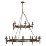 Elstead Lighting CROMWELL CW18-OLD-BRZ Kroonluchter 18x60W/E14