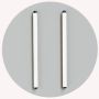 Zambelis BASE 2568 Plafondlamp 28W/led 3000K 1200lm IP20
