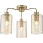 Dar Lighting Daylin DAY5335 Plafondlamp 3x60w/E27 ip20