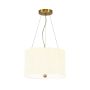 Designer’s Lightbox Pearce DL-PEARCE14-3LT-IV-AB Hanglamp 3x60W/E27