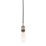 Italux CLASSO DS-M-034 ANTIQUE BRASS Hanglamp 1x60W/E27 IP20