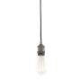 Italux CLASSO DS-M-034 MATT BLACK Hanglamp 1x60W/E27 IP20