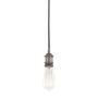 Italux CLASSO DS-M-034 SHINY BLACK Hanglamp 1x60W/E27 IP20