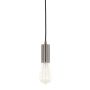 Italux MODERNA DS-M-038 MATT BLACK Hanglamp 1x60W/E27 IP20