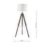 Dar Lighting EASEL EAS4947 Voet 1x60W/E27 IP20
