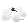 Eko-Light LAMPY SOLARNE EKO0450 Zonne-energielamp 5x0,1W/LED RGB IP44