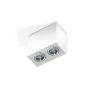 AZzardo ELOY 2 AZ1354 Opbouwspot 2x50W/GU10