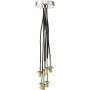 Dar Lighting Elpis ELP342-F Ophanging 7x25w/g9 ip20