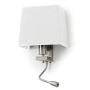 Novolux FIRENZE 507A-Y05X1B-35 Wandlamp 2x60W, 3W/E27, LED 240LM IP20