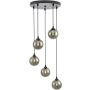 Dar Lighting Federico FED0522-01 Hanglamp 5x40w/g9 ip20