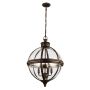 Feiss ADAMS FE-ADAMS-4P-BRZ Hanglamp 4x60W/E14