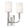 Feiss BRIANNA FE-BRIANNA2-PN Wandlamp 2x60W/E14