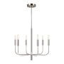 Feiss Brianna FE-BRIANNA6-PN Kroonluchter 6x60 W/E14