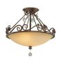 Feiss Chateau FE-CHATEAU-SF Plafondlamp 2x60W/E27