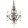 Feiss Chateau FE-CHATEAU4 Kroonluchter 4x60W/E14