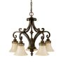 Feiss DRAWING ROOM FE-DRAWING-ROOM5 Kroonluchter 5x60W/E27