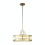 Feiss Fusion FE-FUSION-P-L-PNBR Hanglamp 3x60W/E27